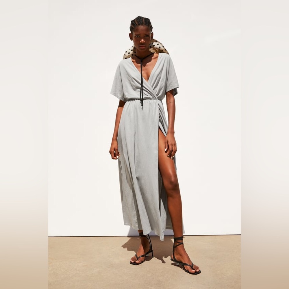 Zara Cross Maxi Dress